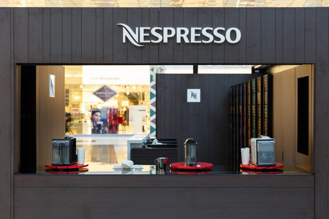 Nespresso открыл в Москве Pop-Up бутик Nespresso открыл в Москве Pop-Up бутик