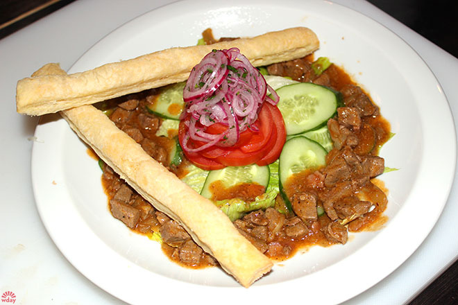 Салат Велкопоповицкий чешская кухня