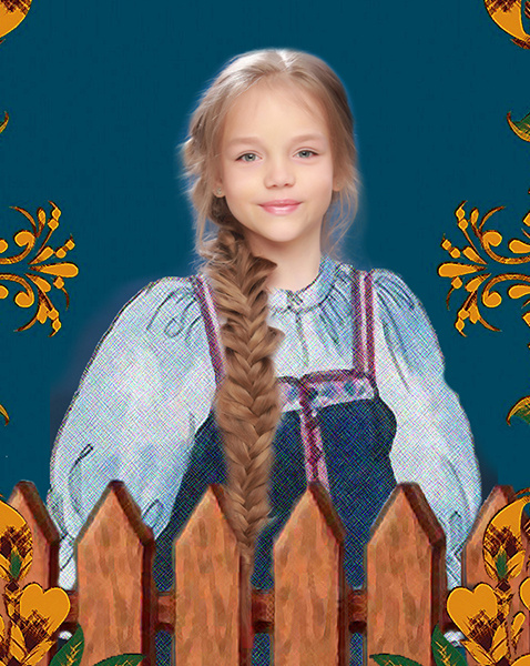 Арина Достовалова, «Уральская краса – русская коса» Арина Достовалова, «Уральская краса – русская коса», фото