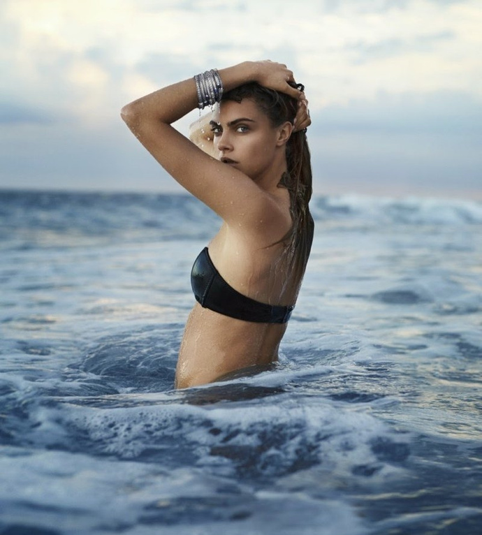 Кара Делевинь в рекламной кампании John Hardy Кара Делевинь: фото 2014