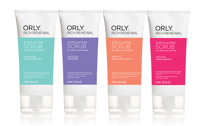 ORLY, линейка скрабов Rich Renewal ORLY, линейка скрабов Rich Renewal