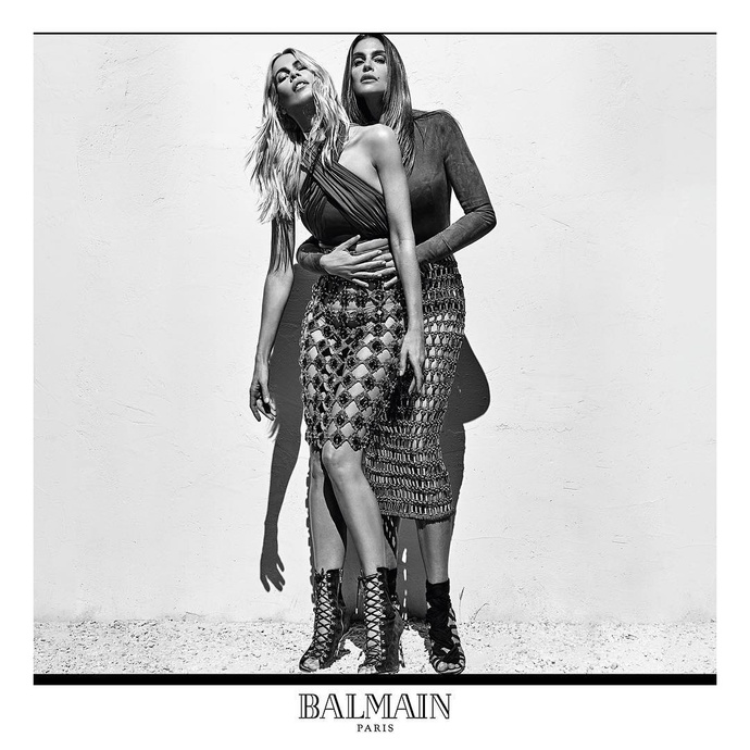Рекламная кампания Balmain