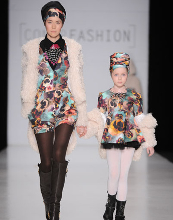 Показ коллекции CONTRFASHION осень-зима 2013/14 на Mercedes-Benz Fashion Week Russia