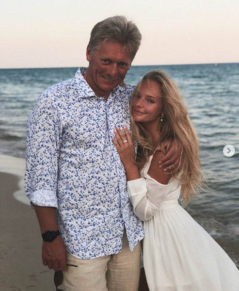 Дмитрий Песков с дочерью Елизаветой фото Дмитрий Песков с дочерью Елизаветой фото