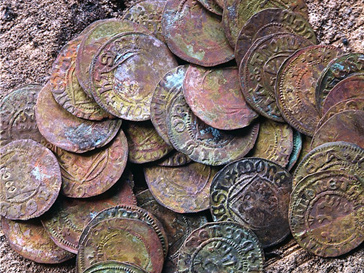 Найдены старинные монеты викингов Найдены старинные монеты викингов
