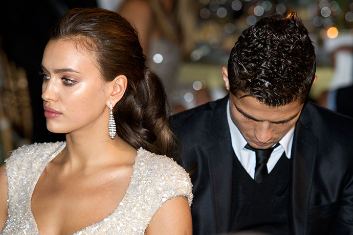 Ирина Шейк и Криштиану Роналду