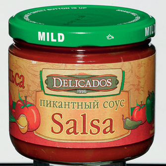 Пикантный соус Salsa delicados, Гастрономы сети «ГЛОБУС ГУРМЭ».