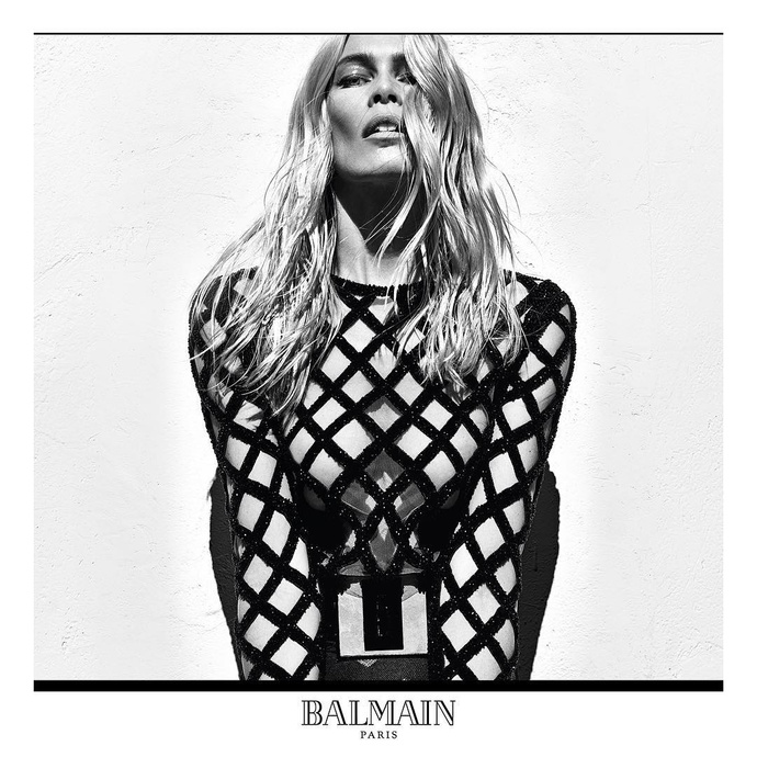 Рекламная кампания Balmain