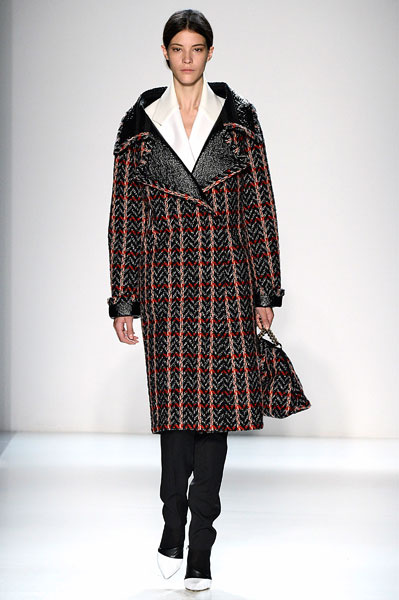 Показ Victoria Beckham осень-зима 2014 Показ Victoria Beckham осень-зима 2014