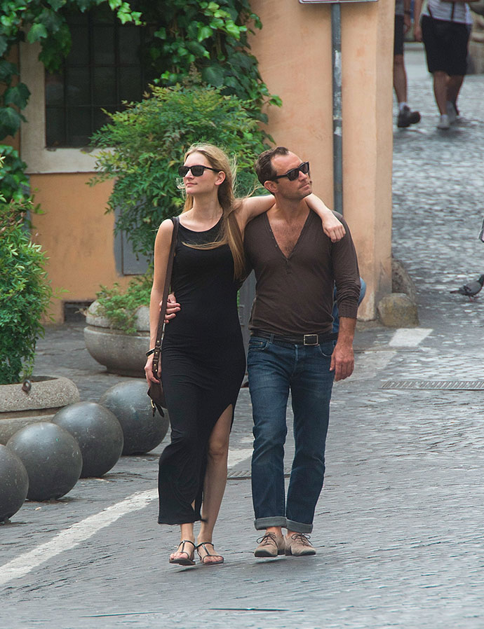 Филиппа Коун и Джуд Лоу