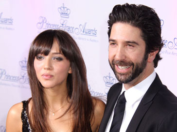 Дэвид Швиммер (David Schwimmer) и его супруга Дэвид Швиммер (David Schwimmer) и его супруга