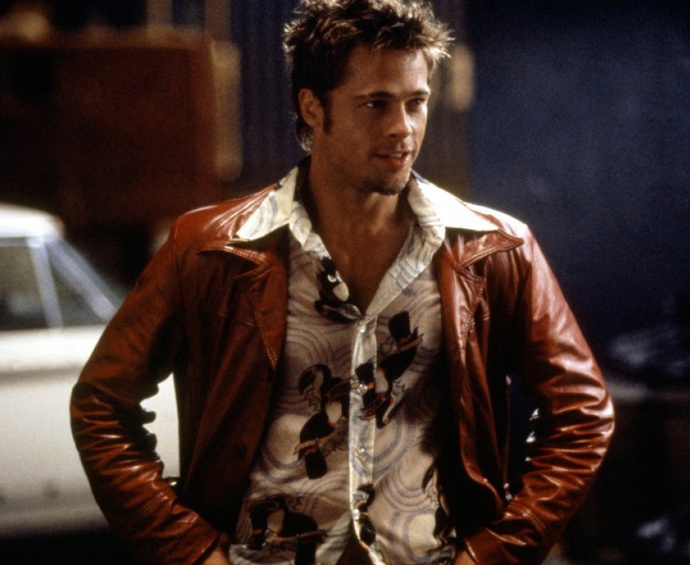 Брэд Питт в фильме «Бойцовский клуб»