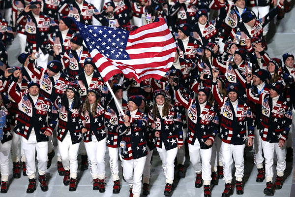 Сборная США в форме Ralph Lauren Сборная США в форме Ralph Lauren