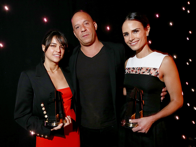 Мишель Родригес, Вин Дизель и Джордана Брюстер