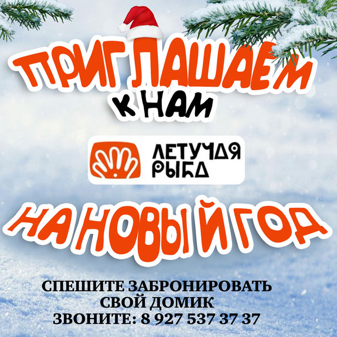 Где встретить Новый год: турбазы Волгограда турбаза Летучая рыба