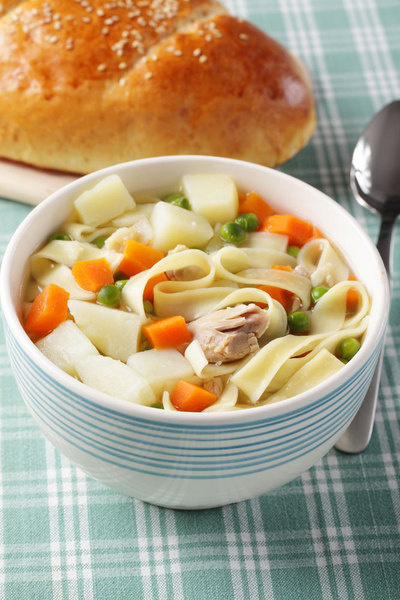 Вкусный куриный бульон Вкусный куриный бульон