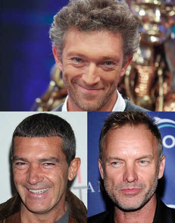 Венсан Кассель (Vinsent Cassel), Антонио Бандерас (Antonio Banderas), Стинг (Sting)