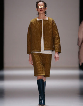 Показ коллекции Юлии Николаевой осень-зима 2013/14 Mercedes-Benz Fashion Week Russia