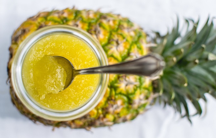 Сорбе из ананаса Сорбе из ананаса