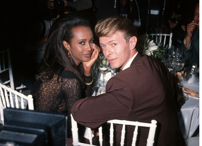 Дэвид Боуи и Иман