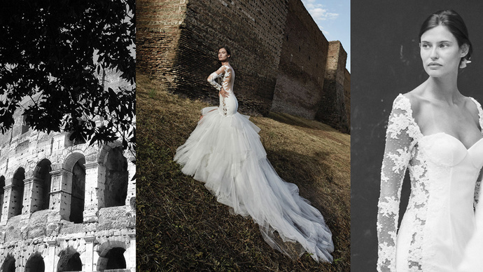 Свадебные платья с длинным шлейфом