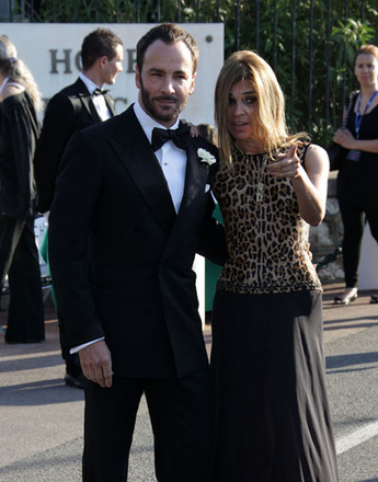 Том Форд (Tom Ford) и Карин Ройтфельд (Carine Roitfeld)