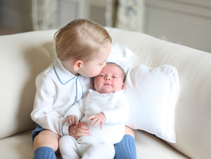 Принц Георг и принцесса Шарлотта