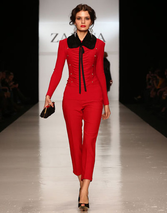 Показ коллекции ZARINA осень-зима 2013/14 на Mercedes-Benz Fashion Week Russia