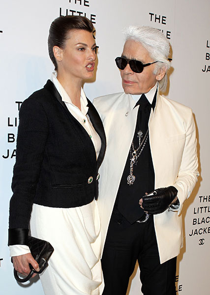 Карл Лагерфельд (Karl Lagerfeld) и Линда Евангелиста (Linda Evangelista) Карл Лагерфельд (Karl Lagerfeld) и Линда Евангелиста (Linda Evangelista)