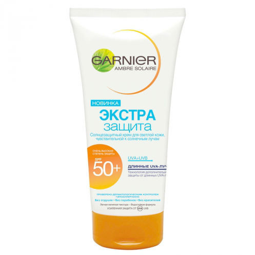 Garnier, Ambre Solaire «Экстра защита» SPF50+ 200мл, 750 рублей Garnier, Ambre Solaire «Экстра защита» SPF50+ 200мл, 750 рублей