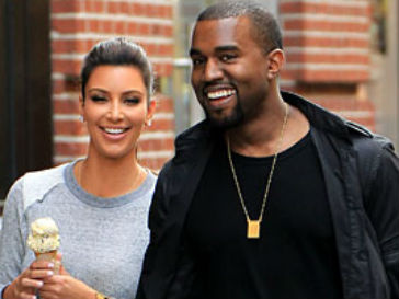 Ким Кардашьян (Kim Kardashian) и Канье Уэст (Kanye West) Ким Кардашьян (Kim Kardashian) и Канье Уэст (Kanye West)