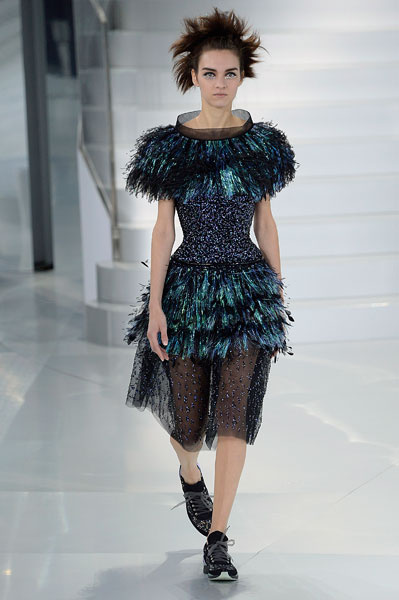 Показ Chanel Couture весна-2014 Показ Chanel Couture весна-2014