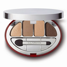Четырехцветная палитра теней для век Palette Quatuor, Clarins. Четырехцветная палитра теней для век Palette Quatuor, Clarins.