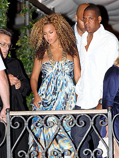 Бейонсе и Jay-Z прилетели в Италию. Бейонсе (Beyonce) и Jay-Z