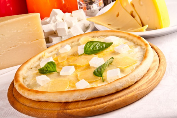Рецепт пиццы с сырами Рецепт пиццы с сырами