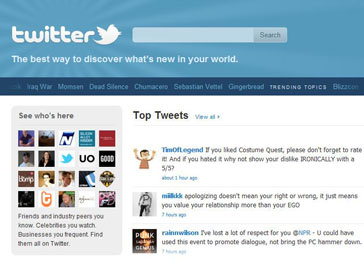 Главная страница twitter.com Главная страница twitter.com