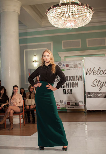День моды в Астрахани 2014 модная женская одежда