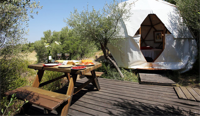 Геодезический дом в Андалусии, Испания