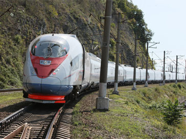 Высокоскоростной поезд "Сапсан" Высокоскоростной поезд "Сапсан", Sapsan train