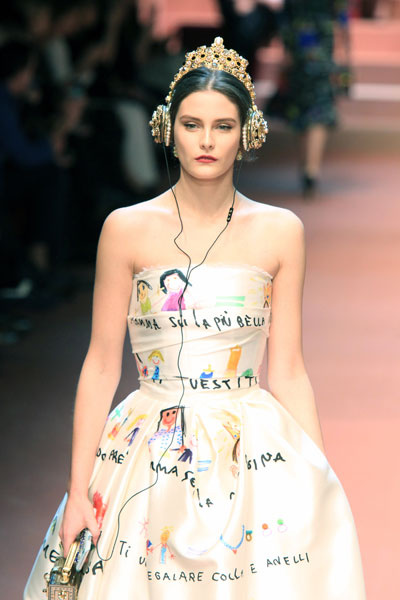 Dolce & Gabbana осень-зима 2015 Dolce & Gabbana осень-зима 2015