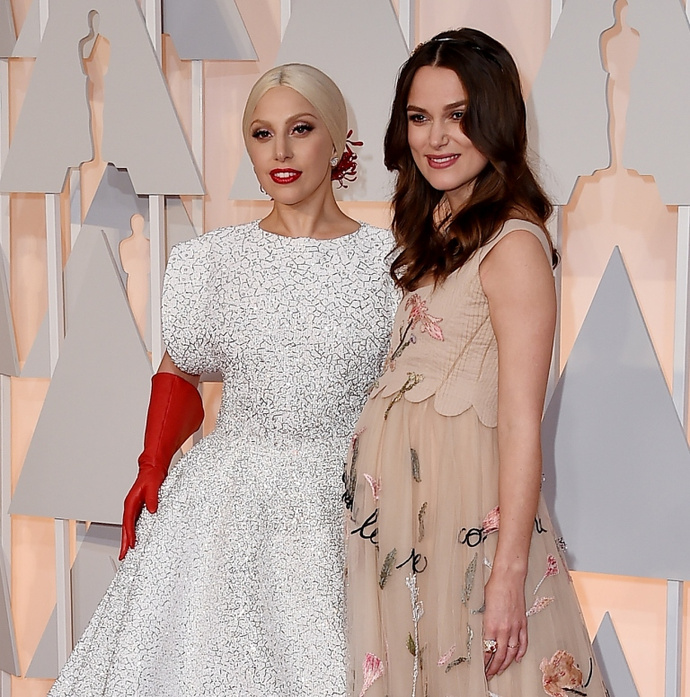 Леди Гага и Кира Найтли