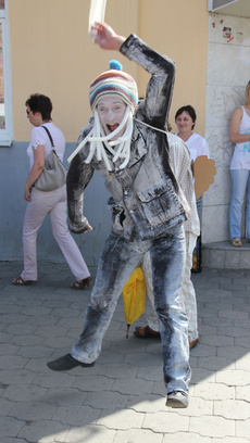 Театральный дворик в Туле