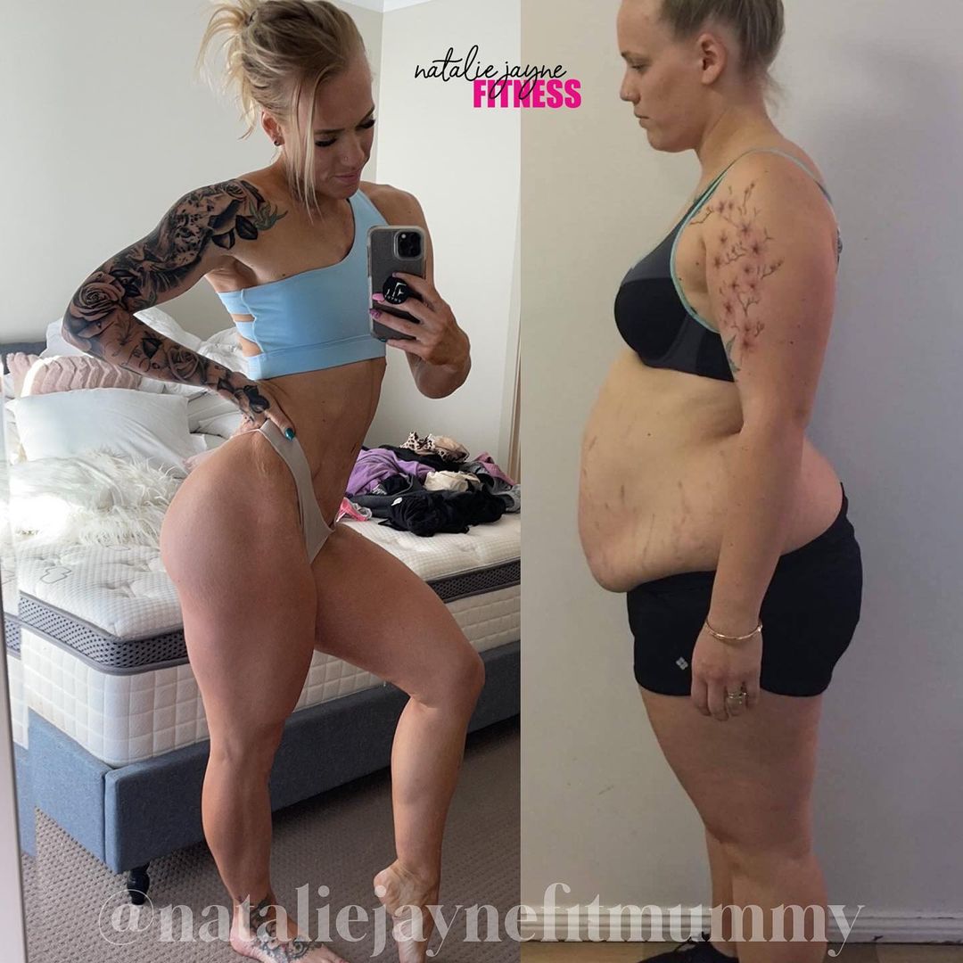 Ди до и после похудения