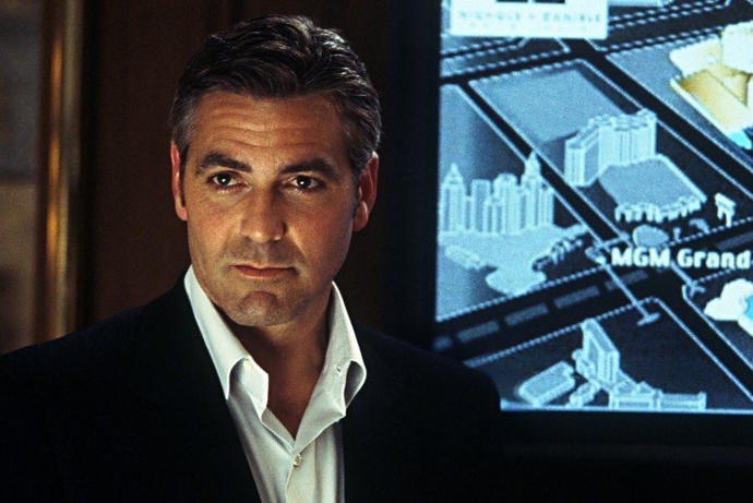 «Одиннадцать друзей Оушена» (Ocean's Eleven), 2001 Джордж Клуни