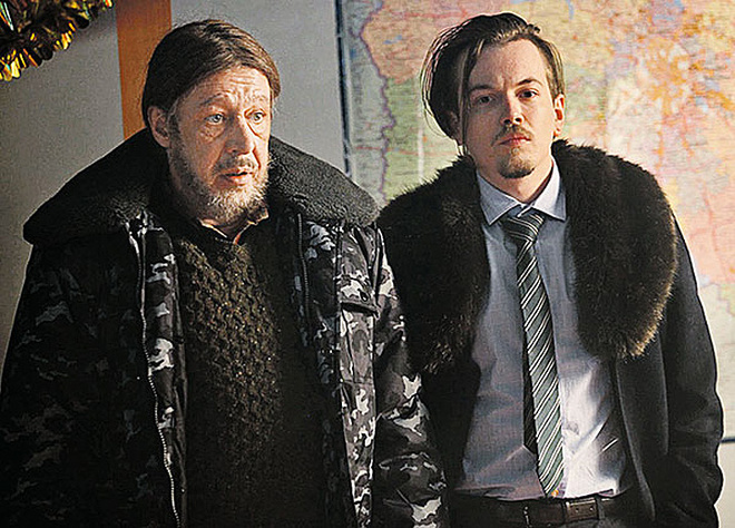 Михаил Ефремов и Иван Макаревич в сериале "Пьяная фирма" Михаил Ефремов и Иван Макаревич в сериале "Пьяная фирма", фото