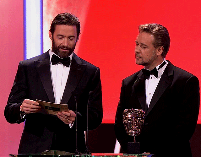 Расселл Кроу, Хью Джекман, BAFTA Рассел Кроу, Хью Джекман, BAFTA