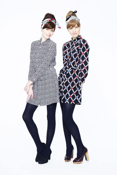 Celia Birtwell for Uniqlo, осень-зима 2013/14 Celia Birtwell for Uniqlo, осень-зима 2-13/14