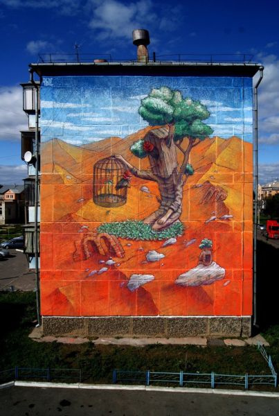 Магнитогорск, граффити, музей городов, обзор граффити, музей городов, обзор, Магнитогорск