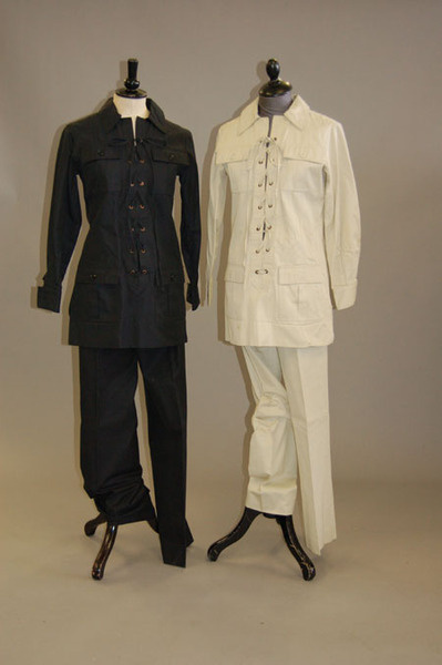 Пиджаки «сафари», Yves Saint Laurent, 1968 Пиджаки «сафари», Yves Saint Laurent, 1968