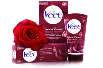 Линия средств для депиляции Veet Suprem'Essence Линия средств для депиляции Veet Suprem'Essence